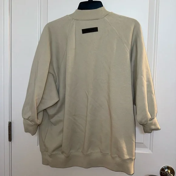 FEAR OF GOD ESSENTIALS WOMEN'S 1977 MOCK NECK-MEDIUM - Picture 4 of 6